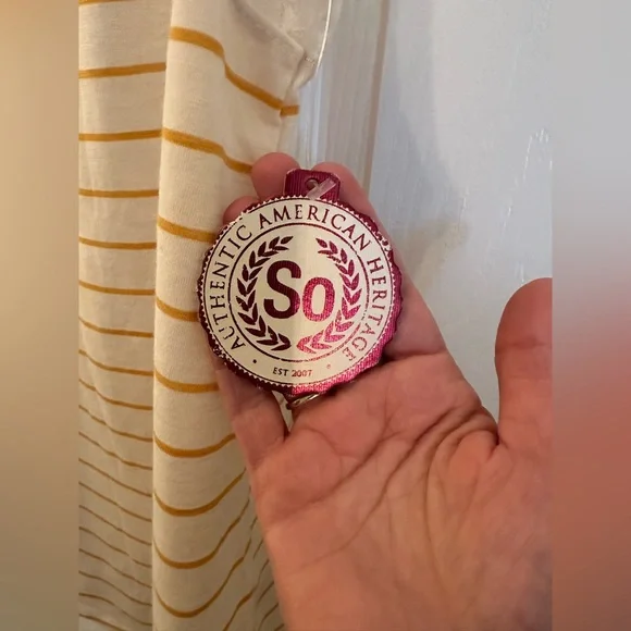 Striped lace back tank - Picture 4 of 8